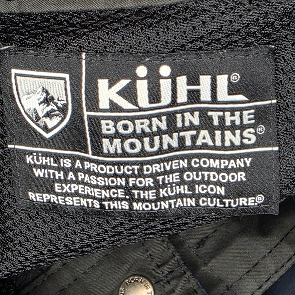 KUHL Mens Blue Nylon Spandex Hiking Cargo Shorts Gorpcore 5121 Size 37 *Measured - Picture 10 of 14